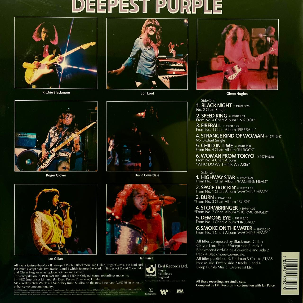 Deep Purple – Deepest Purple (NUEVO, SELLADO) BOXV54
