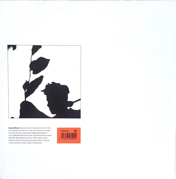 Depeche Mode – World In My Eyes / Happiest Girl / Sea Of Sin (VG+, DISCO CON UN POCO DE RUIDO) BOX12