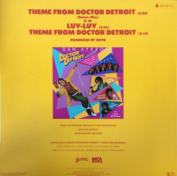 Devo – Theme From Doctor Detroit (NM, FUNDA EX) BOX28