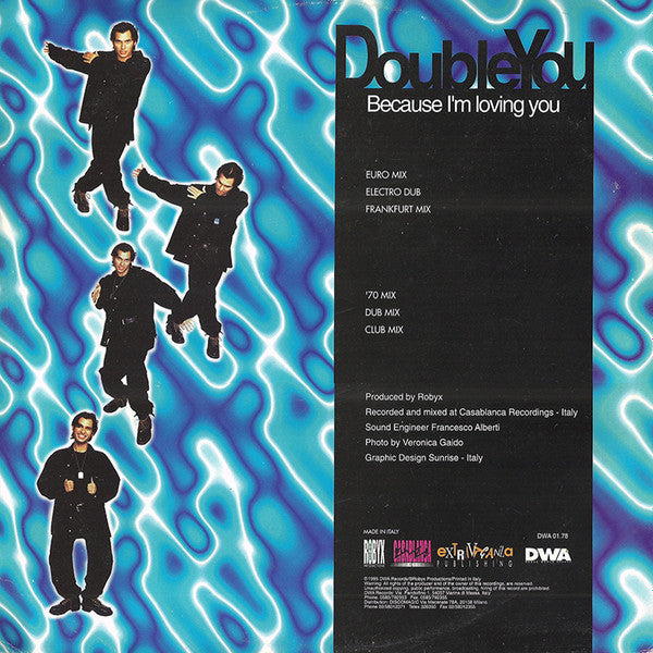Double You – Because I'm Loving You (VG+) BOX30