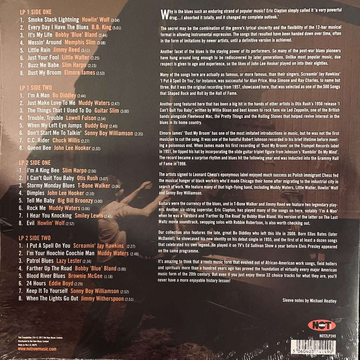 Various – Essential Blues Anthology / DISCO DOBLE (NUEVO, SELLADO)