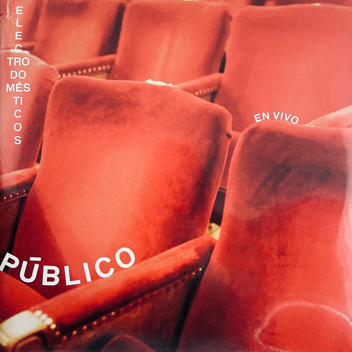 Electrodomésticos – Público (En Vivo) / DISCO DOBLE (NUEVO, SELLADO)