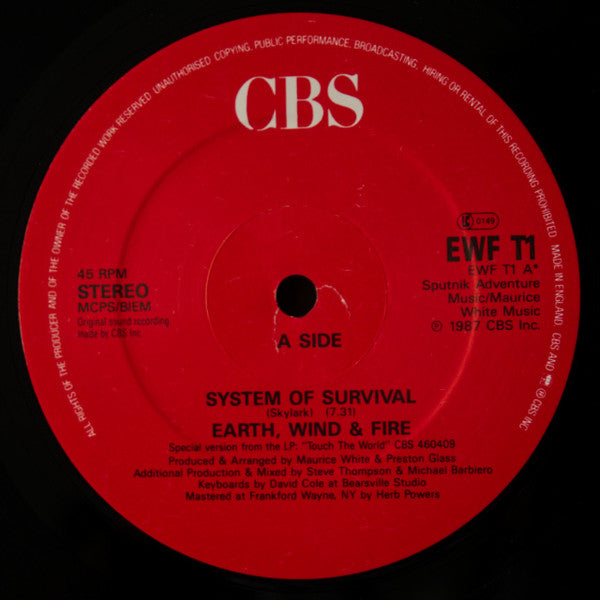 Earth, Wind & Fire – System Of Survival (EX)