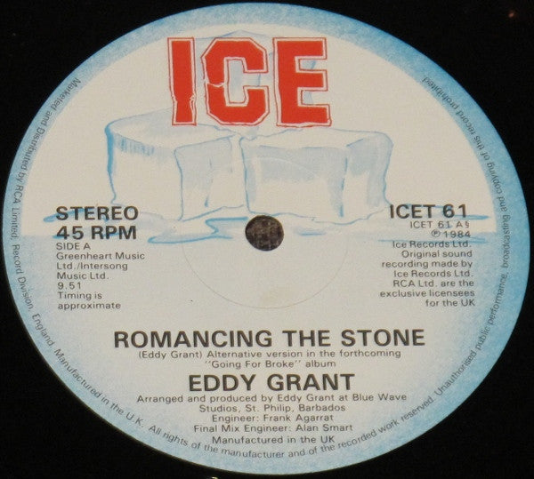 Eddy Grant – Romancing The Stone (VG+) BOX36