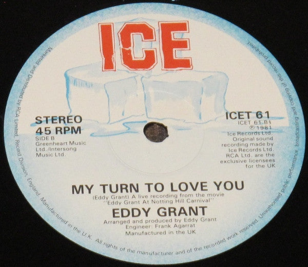 Eddy Grant – Romancing The Stone (VG+) BOX36