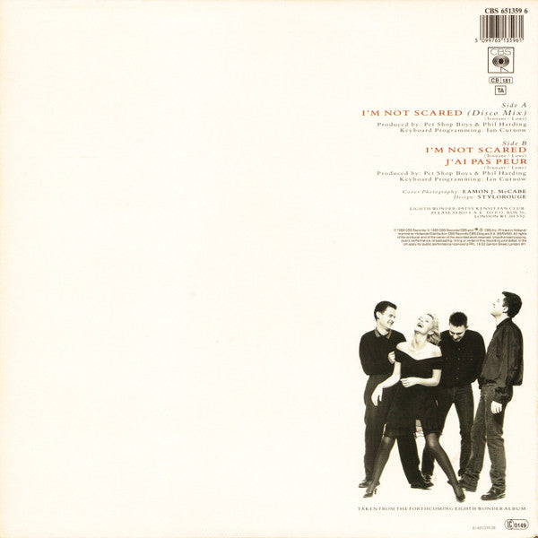 Eighth Wonder – I'm Not Scared (Disco Mix) (NM, FUNDA VG+) BOX3