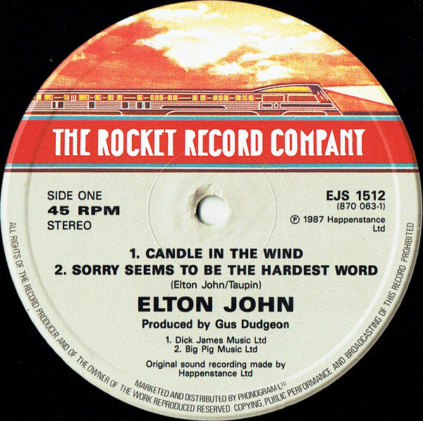 Elton John – Candle In The Wind (NM, FUNDA EX) BOX33