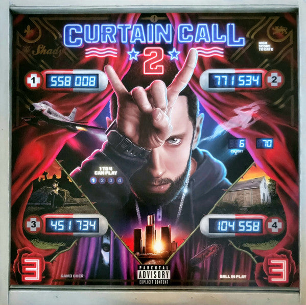 Eminem – Curtain Call 2 / DISCO DOBLE (NUEVO, SELLADO) BOXV47