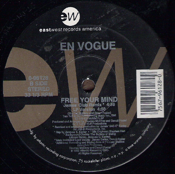 En Vogue – Free Your Mind (NM, FUNDA GENERICA VG+) BOX29