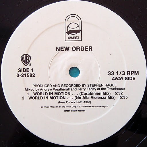 Englandneworder – World In Motion... (NM)