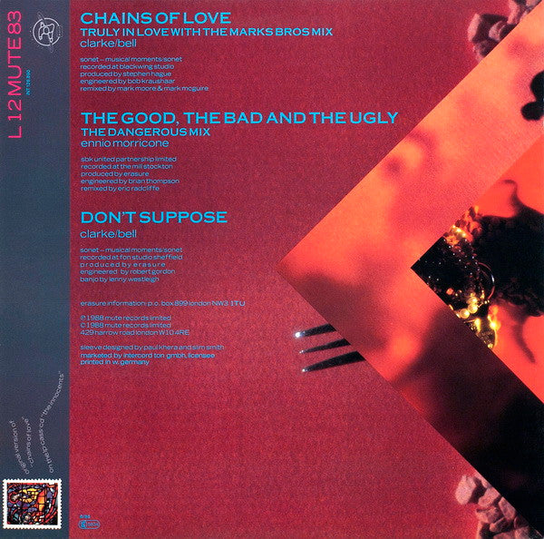 Erasure – Chains Of Love (VG+) BOX28