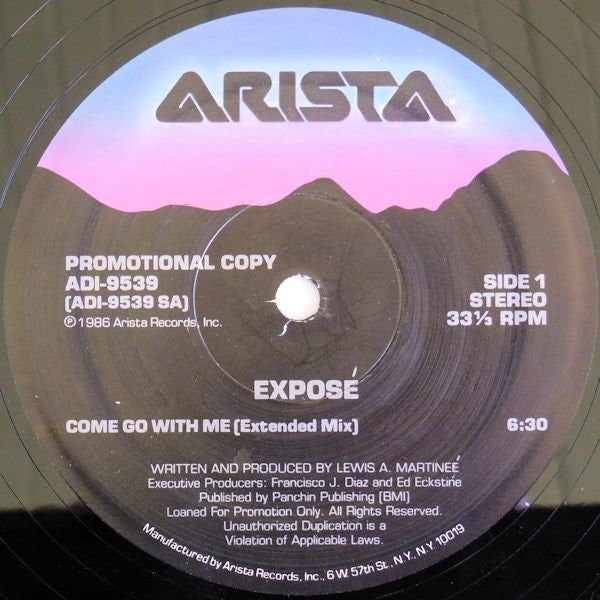 Exposé – Come Go With Me (NM, FUNDA EX)