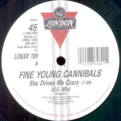 FYC – She Drives Me Crazy (U.S. Mix) (NM)