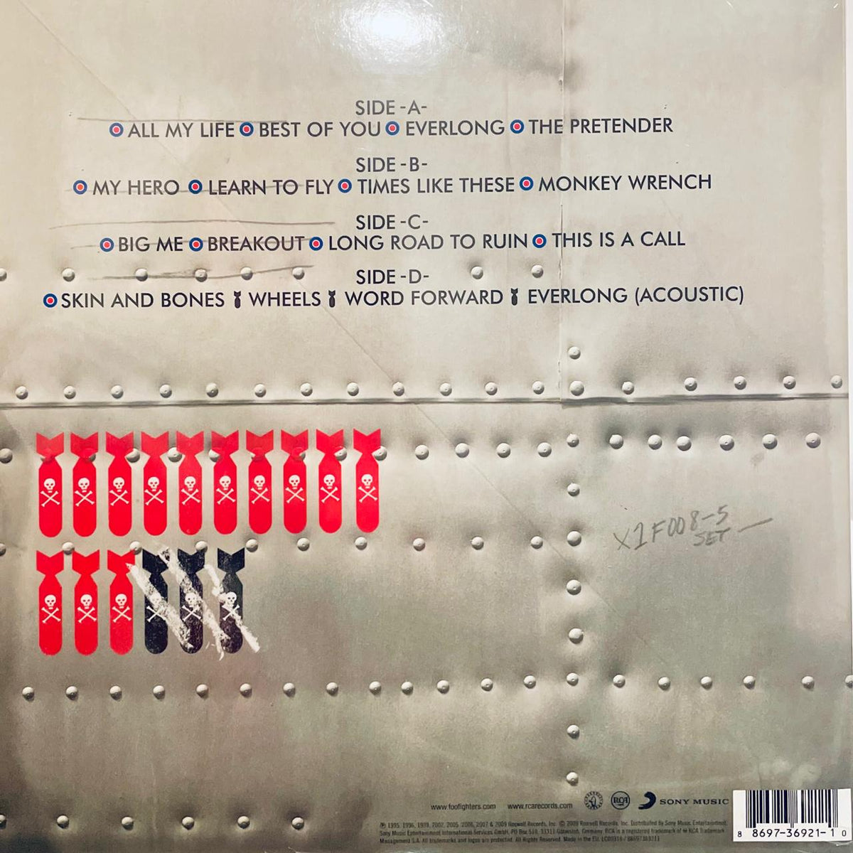 Foo Fighters – Greatest Hits / DISCO DOBLE (NUEVO, SELLADO)