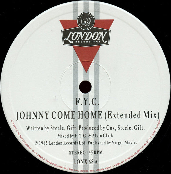 Fine Young Cannibals – Johnny Come Home (VG+) BOX30