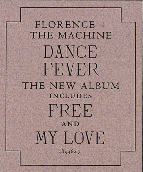 Florence And The Machine – Dance Fever / DISCO DOBLE (NUEVO, SELLADO) BOXV40