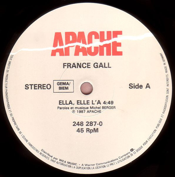 France Gall – Ella Elle L'A (NM, FUNDA EX) BOX2