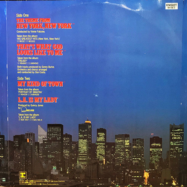 Frank Sinatra – Theme From New York, New York (NM, FUNDA EX)