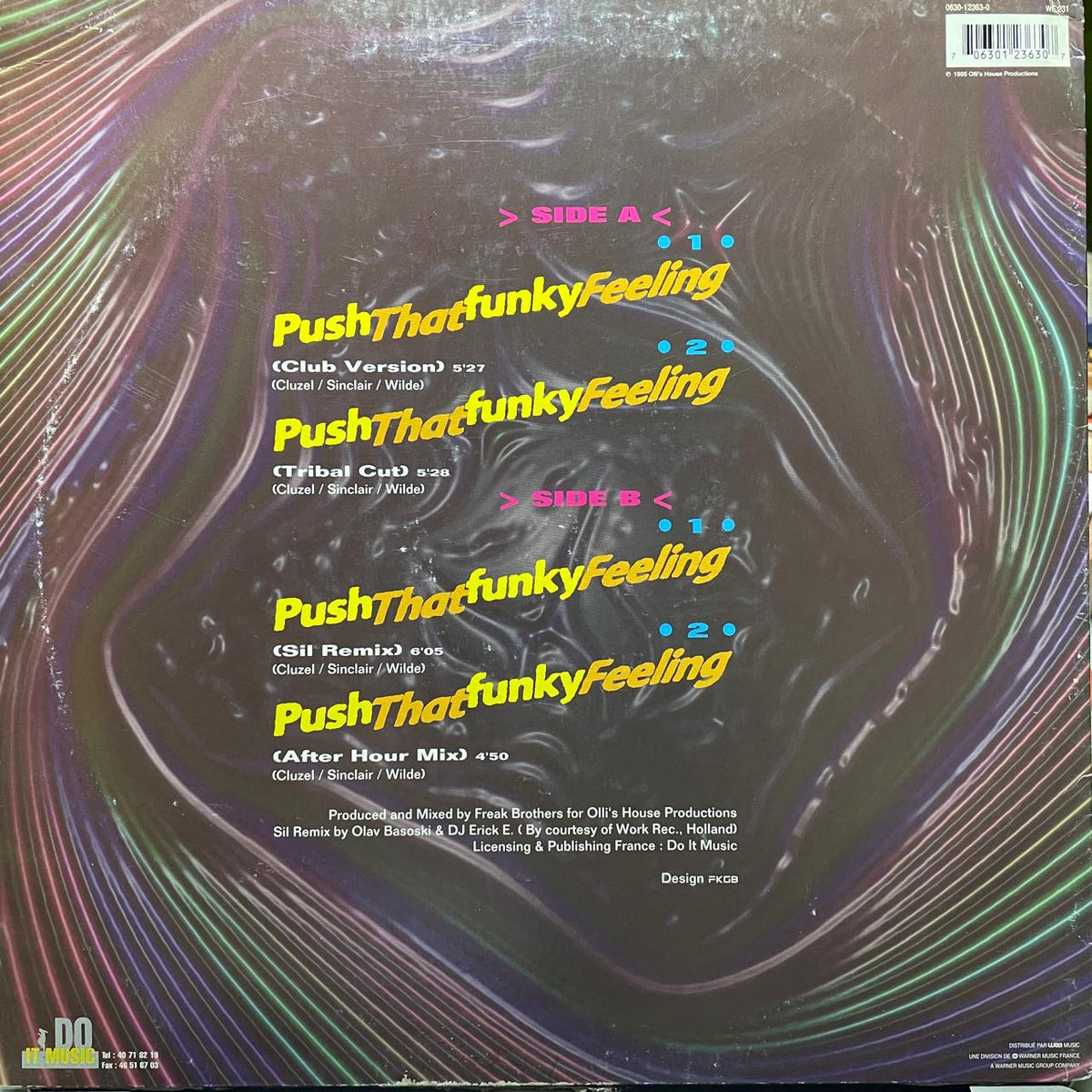 Freak Brothers – Push That Funky Feeling (EX,FUNDA VG+) BOX31