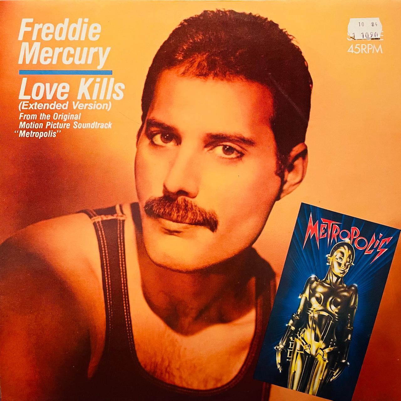 Freddie Mercury – Love Kills (Extended Version) (NM, FUNDA EX)