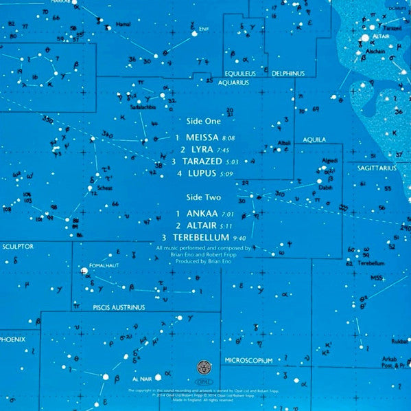 Fripp & Eno – The Equatorial Stars (NUEVO, SELLADO) BOXV47