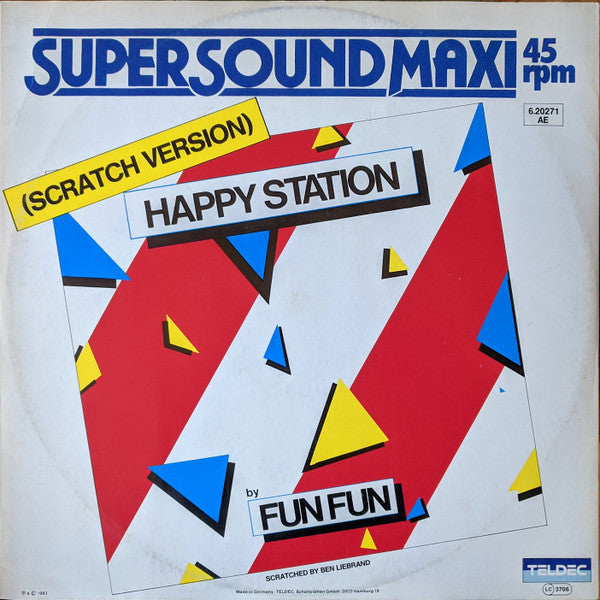 Fun Fun – Happy Station (Scratch Version) / (NM, FUNDA VG+) BOX27