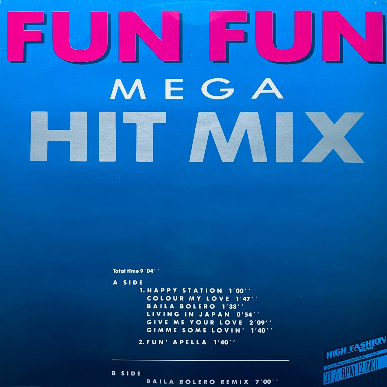 Fun Fun – Mega Hit Mix (NM)