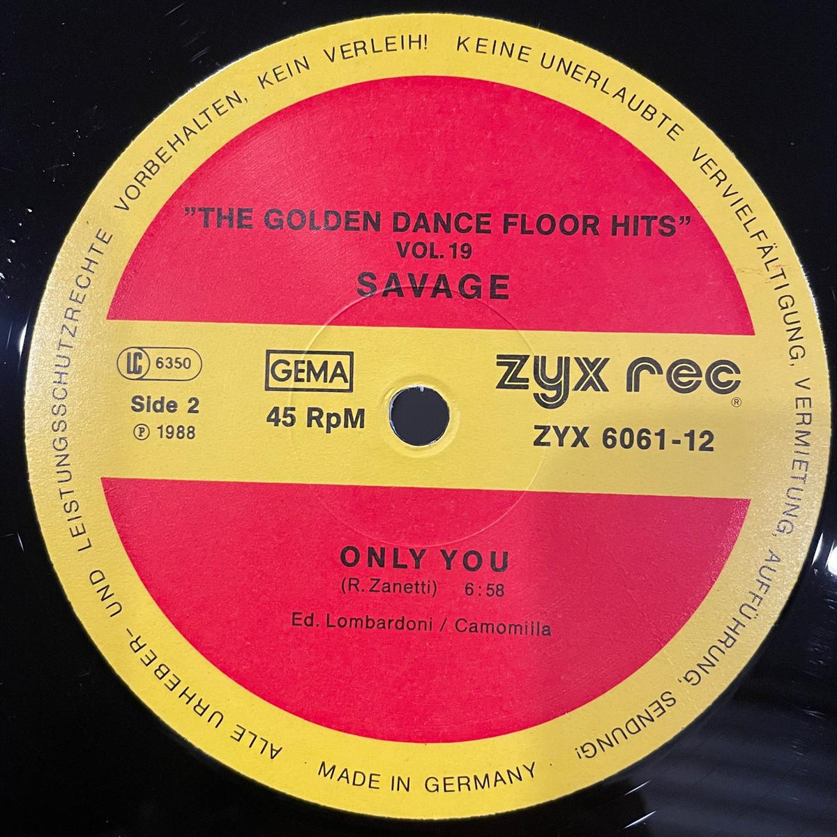 Gazebo / Savage – The Golden Dance-Floor Hits Vol. 19 (NM) BOX30
