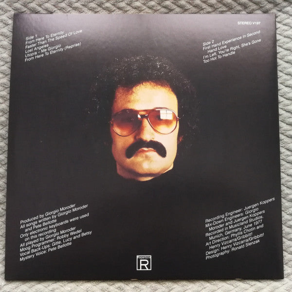 Giorgio Moroder – From Here To Eternity / LIMITED EDITION (NUEVO, SELLADO)