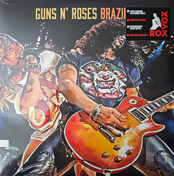 Guns N' Roses – Brazil '91 / DISCO DOBLE (NUEVO, SELLADO) BOXV10