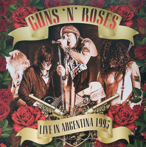 Guns N' Roses – Live In Argentina 1993 / DISCO TRIPLE (NUEVO, SELLADO) BOXV37