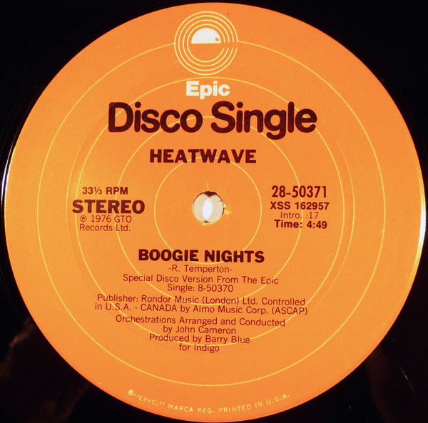Heatwave – Boogie Nights (EX, FUNDA VG+) BOX19