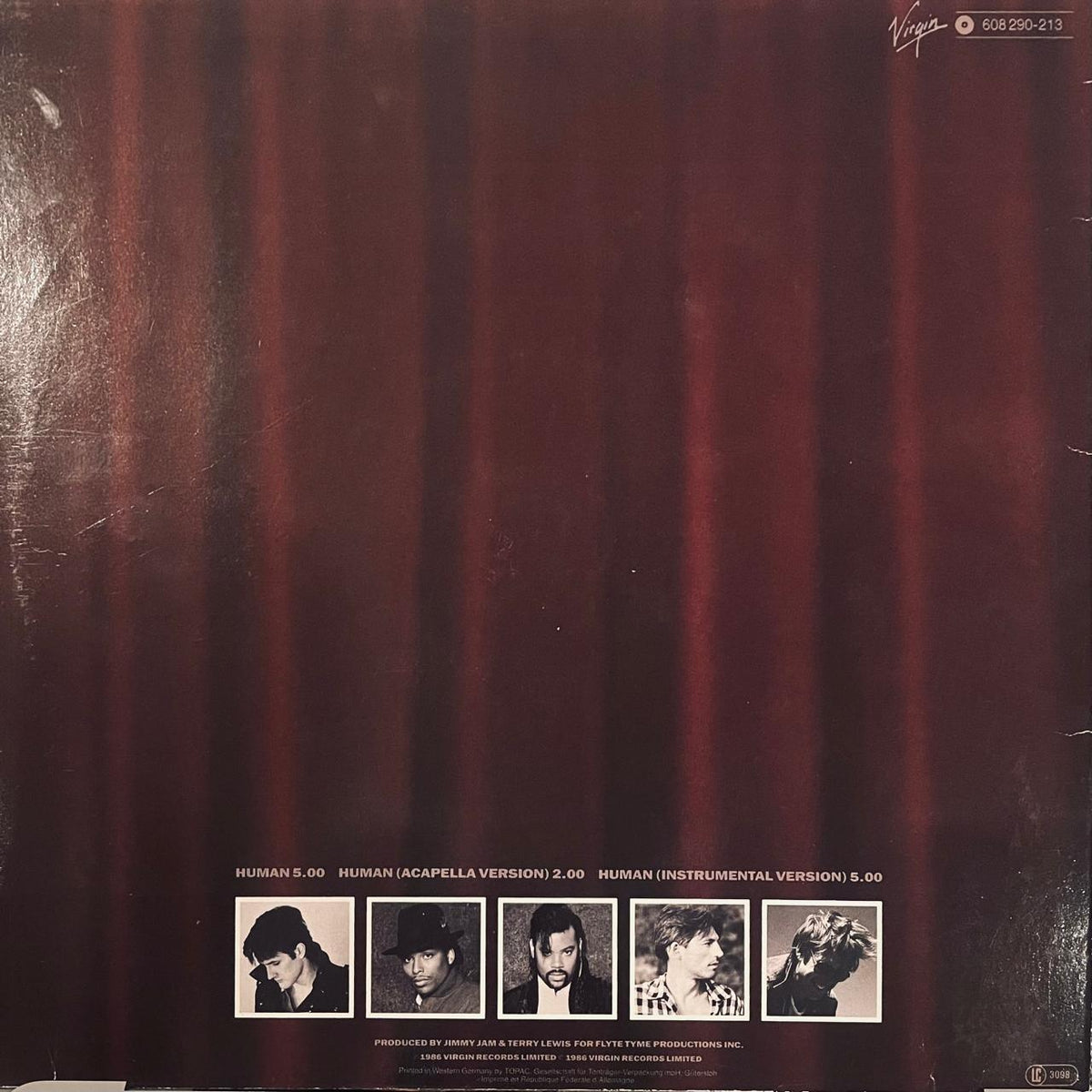 Human League – Human (NM, FUNDA VG+) BOX2