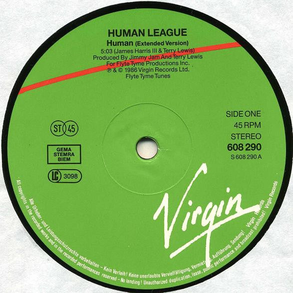 Human League – Human (NM, FUNDA VG+) BOX2
