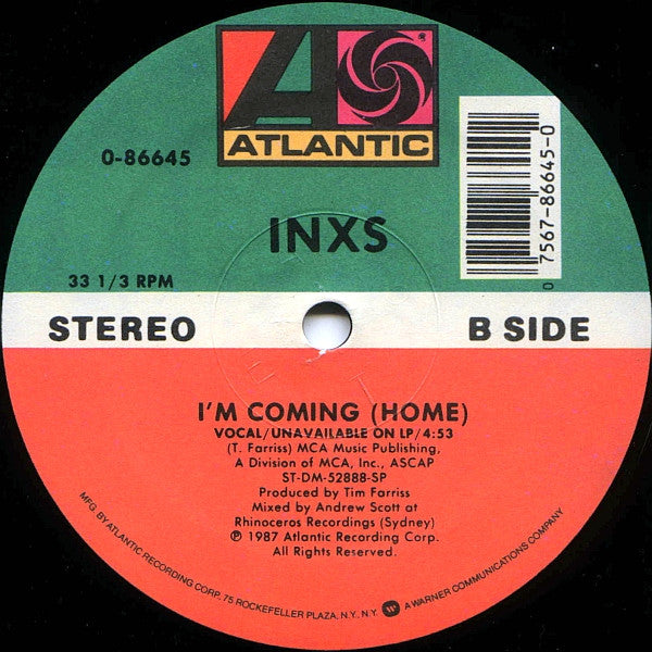 INXS – Need You Tonight / Mediate (VG+) BOX6