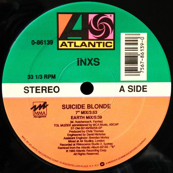 INXS – Suicide Blonde (NM) BOX18