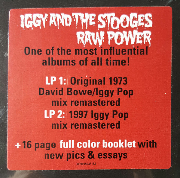 Iggy And The Stooges – Raw Power / DISCO DOBLE (NUEVO, SELLADO) BOXV49