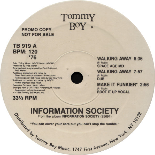 Information Society – Walking Away (EX) BOX8