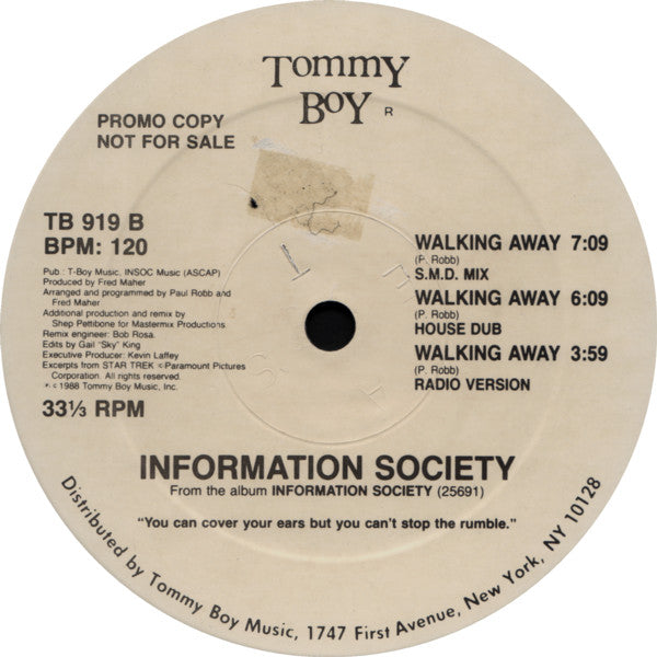 Information Society – Walking Away (EX) BOX8