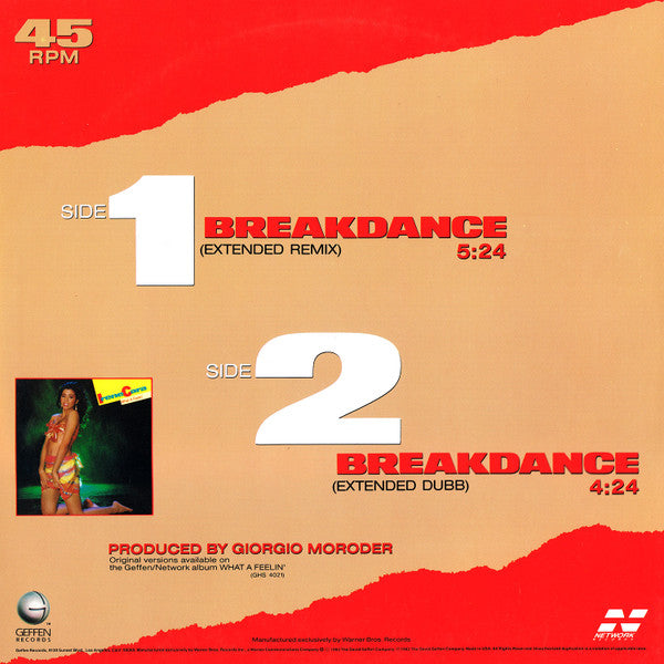 Irene Cara – Breakdance (NM, FUNDA VG+) BOX28