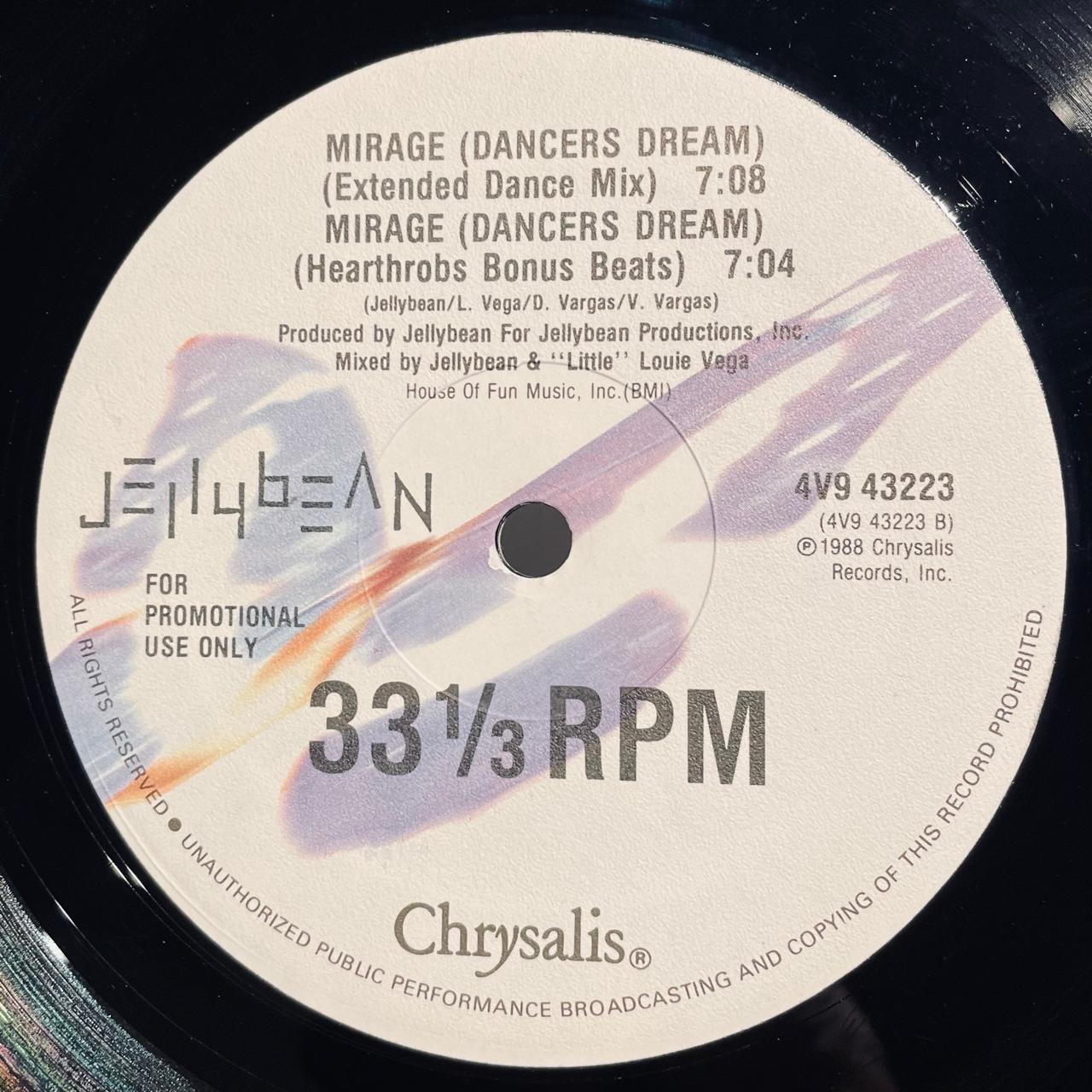 Jellybean – Just A Mirage (NM, FUNDA EX)