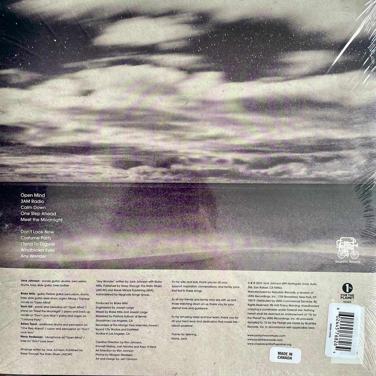 Jack Johnson – Meet The Moonlight (NUEVO, SELLADO) BOXV49