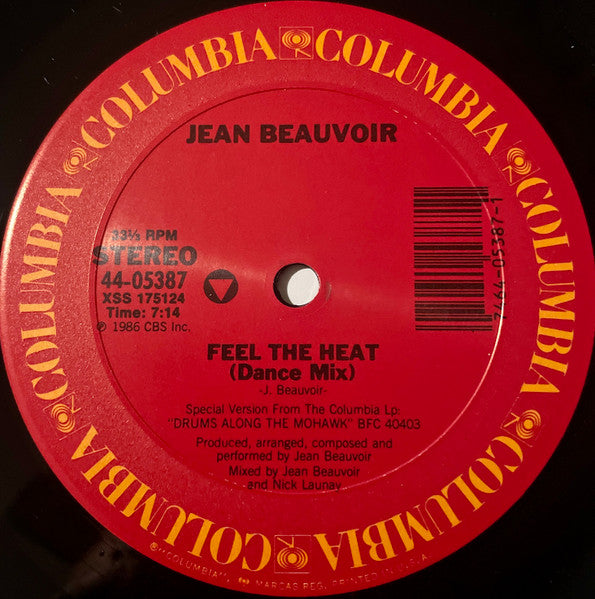 Jean Beauvoir – Feel The Heat (NM, FUNDA EX) BOX21