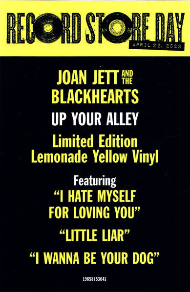 Joan Jett And The Blackhearts – Up Your Alley / LIMITED EDITION (NUEVO, SELLADO) BOXV47