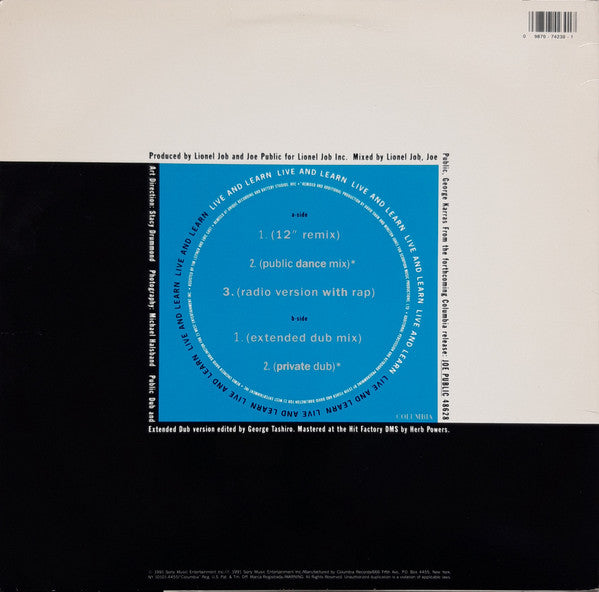 Joe Public – Live And Learn (NM) BOX11