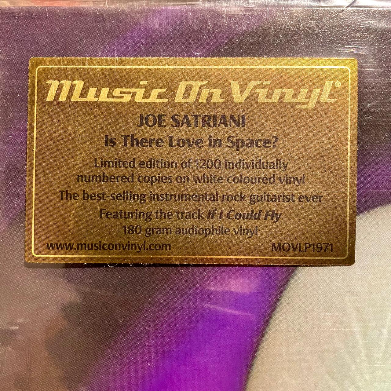 Joe Satriani – Is There Love In Space? / LIMITED EDITION / DISCO DOBLE (NUEVO, SELLADO) BOXV47