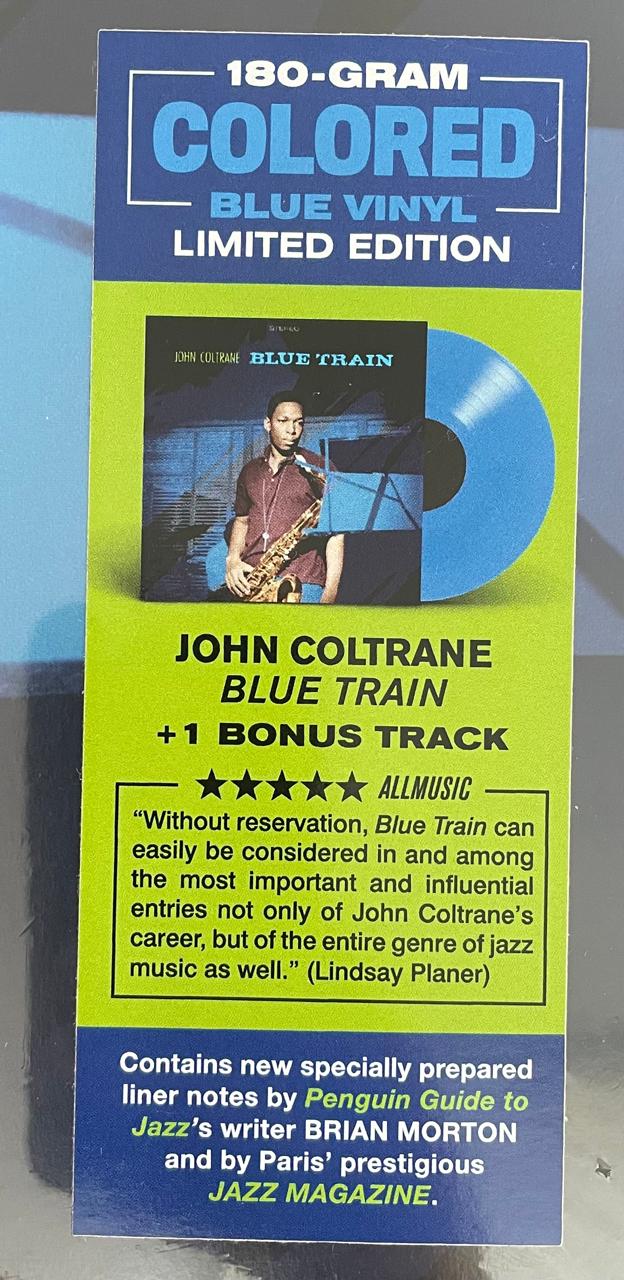 John Coltrane – Blue Train / LIMITED EDITION (NUEVO, SELLADO)