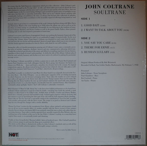 John Coltrane – Soultrane (NUEVO, SELLADO) BOXV53
