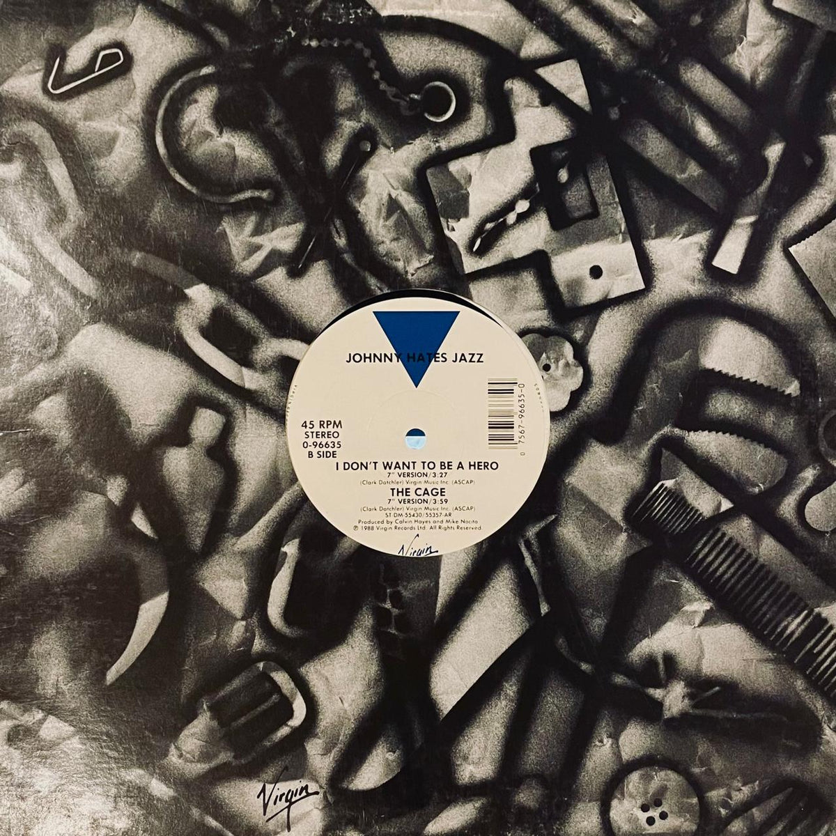 Johnny Hates Jazz – I Don't Want To Be A Hero (EX) BOX24