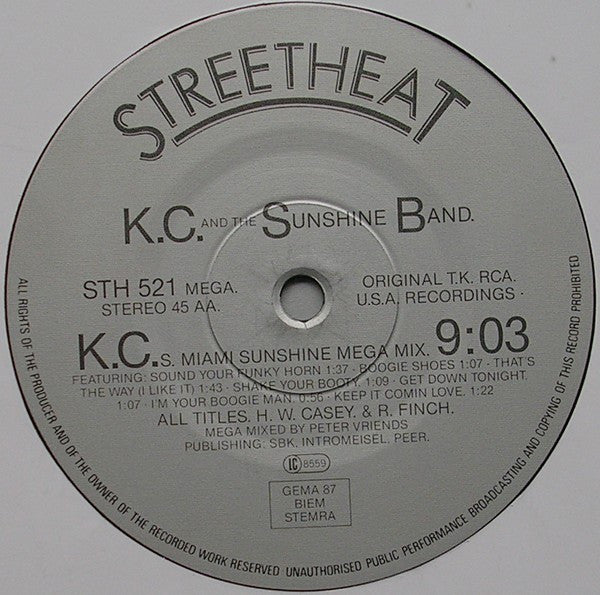 KC And The Sunshine Band – KC's Miami Sunshine Mix (NM) BOX28